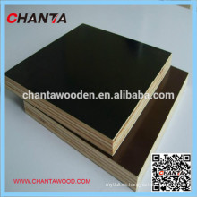 12mm 18mm 21mm encofrado WBP melamina marrón negro laminado laminado madera construcción materiales de construcción